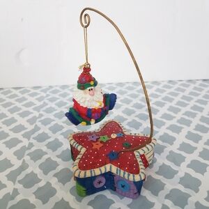 Santa Ornament Box